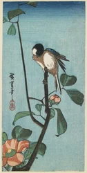 Titmouse on Camellia, 1830-1858