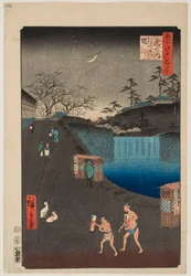 Aoi Slope outside Toranomon, from the series “One Hundred Famous Views of Edo”