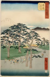 Fujisawa from the Series 53 Stations of the Tokaido