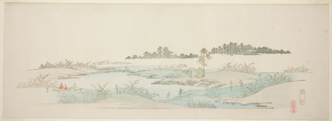 Hagi Temple (Hagidera), from the Series 
