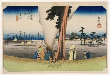 Hamamatsu, from Fifty-three Stations on the Tokaido Highway, c.1834