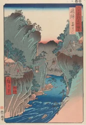 Hida Province: Basket Ferry