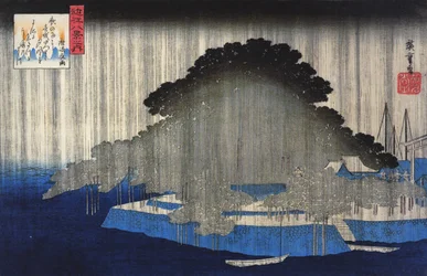 Heavy Rain on a Pine Tree 2