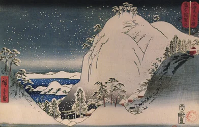 Shrines in Snowy Mountains