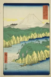 Lake at Hakone, from the series Thirty-six Views of Mount Fuji