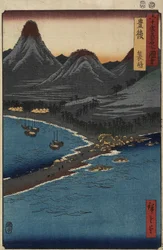 Minosaki Beach, Bungo Province, April 1856