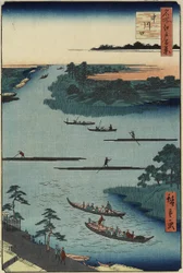 Nakagawa River Mouth, March 1857