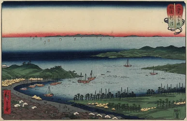 Niigata in Echigo Province, August 1858