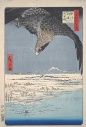Plain at Susaki, Fukagawa, from the series One Hundred Views of Edo