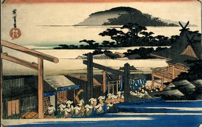 Precincts of the Shiba Shinmei Shrine (Shiba Shinmei keidai)