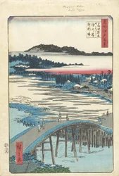 Sugatami Bridge, Omokage Bridge, and Jariba at Takata