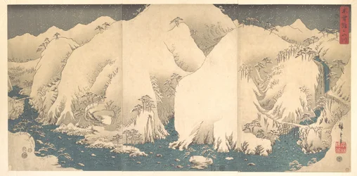 The Kiso Mountains in Snow