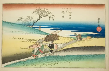 The Village of Yase from the series "Famous Places in Kyoto"