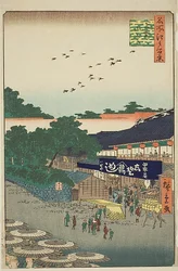 The Yamashita District of Ueno, No.12 from the series "One Hundred Famous Views of Edo"