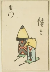Thunder Gate, section of a sheet from the series 