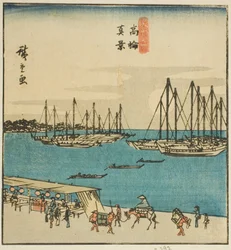 True View of Takanawa, from the series 