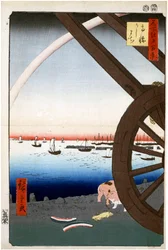 Ushimachi, Takanawa One Hundred Famous Views of Edo