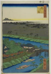 Yanagashima, from the series “One Hundred Famous Views of Edo”