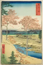 Yuhi Hill at Meguro in the Eastern Capital, from the Series 
