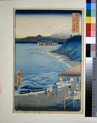 Seven-mile Beach in Sagami Province