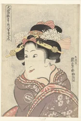 Iwai Hanshiro V in the Role of Yaoya Oshichi