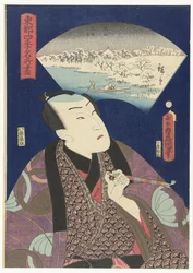 Sumida River in Winter (Selection of Famous Places in Edo During the Four Seasons)