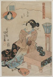 Muraogi, from the series The False Murasaki