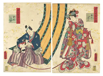 Parody of the Third Princess and Kashiwagi: Chapter 50: A Hut in the East