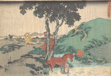 Rain of the Fifth Month Samidare, 19th century