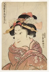 The actor Iwai Hanshiro V as the Greengrocer
