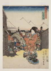View of Nihonbashi in Edo