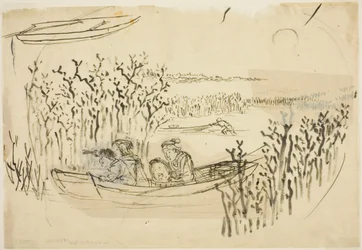 Gathering Seaweed at Omori