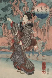 Jewel River of Koya in Kii Province