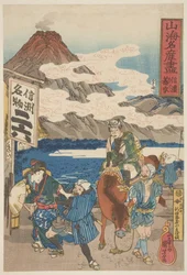 Shinano: Soba, c.1833