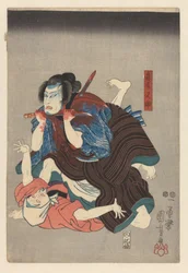 Torii Matasuke Cuts His Throat