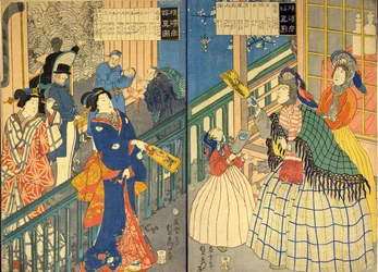 True View of a Yokohama Mercantile House