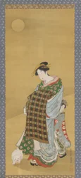 A Courtesan and her attendant, 1735-1868