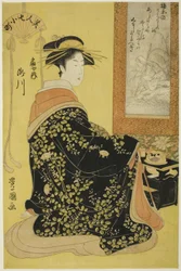 The Courtesan Takikawa of Ogiya, from the series 