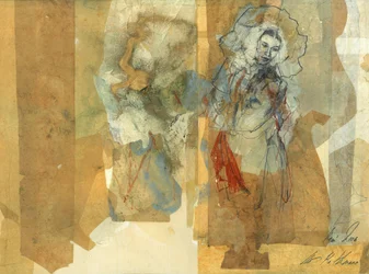Abstract Ethereal Woman