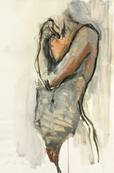 Contemplative Male Figure