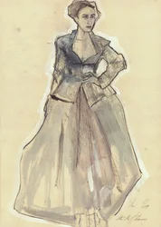 Elegant Fashion Sketch