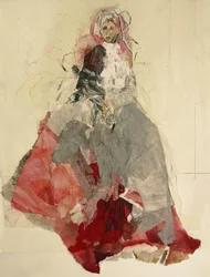Elegant Red Figure