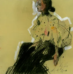 Elegant Woman Profile