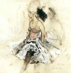 Feathered Dance Sketch