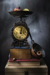 Antique Scale Still Life