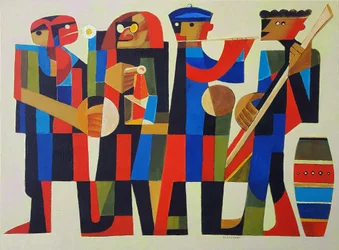 Four Musicians, 2017
