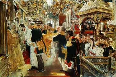 Coronation of Emperor Nicholas II of Russia in 1894