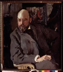 Portrait of the artist Ilya Ostroukhov