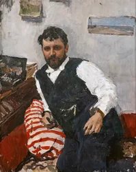 Portrait of Painter Konstantin Korovin