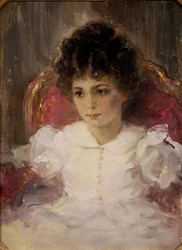 Portrait of Tatyana Sergeevna Khokhlova, née Botkina as Child